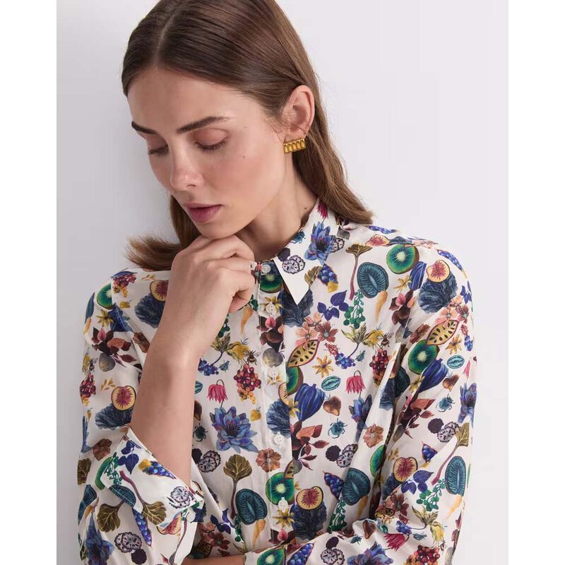 Sportscraft Floral Earth Liberty Shirt image number 2